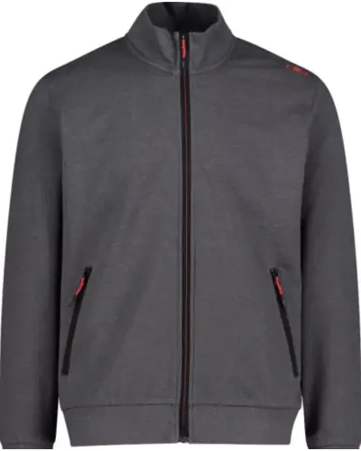 Кофта CMP JACKET STRETCH BRUSHED FLEECE 31D4307M-U817 фото 1 — интернет-магазин Tapok