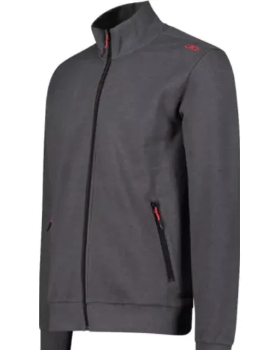 Кофта CMP JACKET STRETCH BRUSHED FLEECE 31D4307M-U817 фото 2 — интернет-магазин Tapok