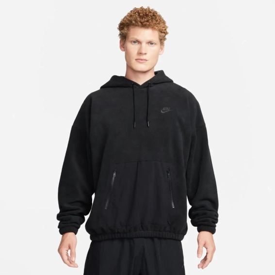 Кофта NIKE M NK CLUB+ POLAR FLC PO HOODIE FB8388-010 фото 1 — інтернет-магазин Tapok