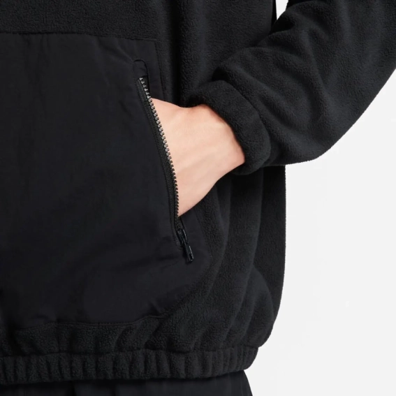 Кофта NIKE M NK CLUB+ POLAR FLC PO HOODIE FB8388-010 фото 3 — інтернет-магазин Tapok