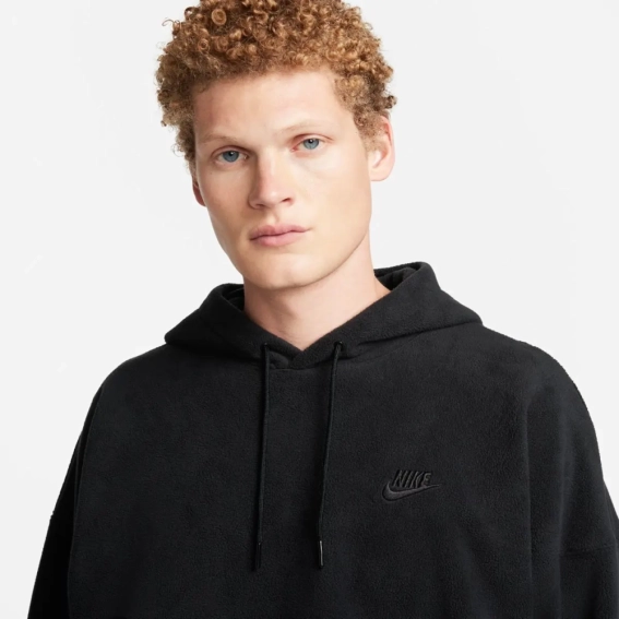 Кофта NIKE M NK CLUB+ POLAR FLC PO HOODIE FB8388-010 фото 5 — інтернет-магазин Tapok