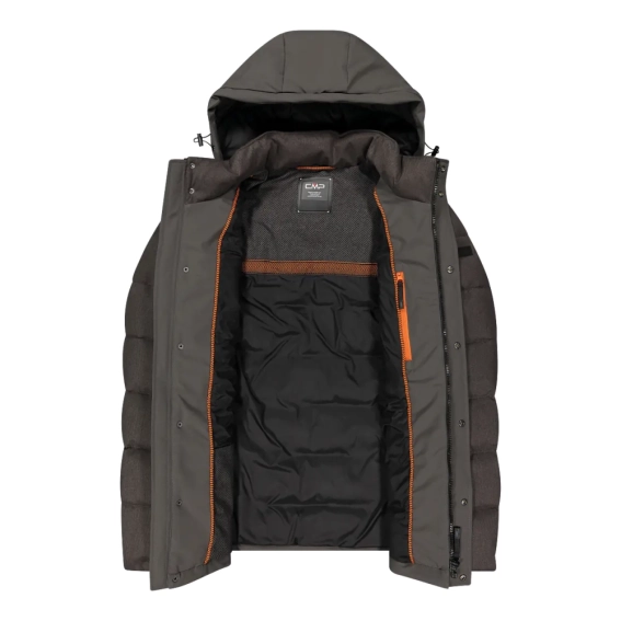 Куртка CMP JACKET ZIP HOOD MELANGE 34K0187-E927 фото 4 — интернет-магазин Tapok
