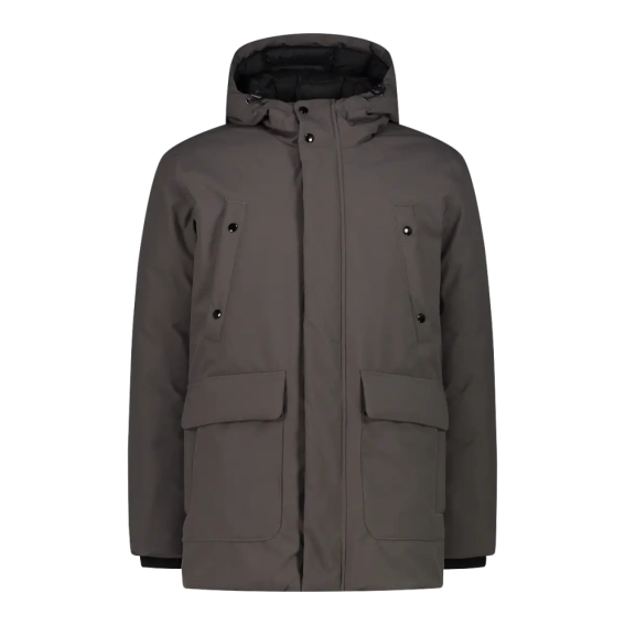 Парка CMP LONG JACKET FIX HOOD TWILL 34K0157-E910 фото 1 — інтернет-магазин Tapok