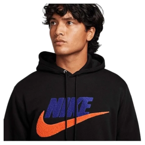 Толстовка Nike M NK CLUB BB PO CHNL FTRA FN3104-010 фото 4 — интернет-магазин Tapok