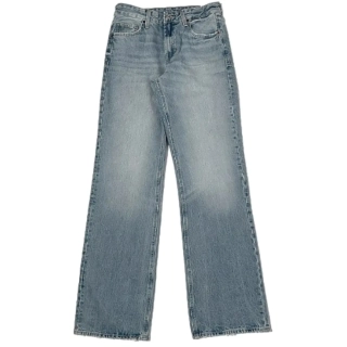 Джинси Zara Jeans Trf Wide Leg Tiro Medio Full Length Blue/Grey 6045033406 36 6045033406