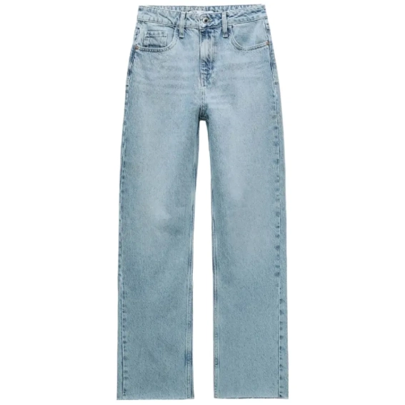 Джинси Zara Jeans Z1975 Rectos Tiro Alto Light Blue 6164053405 34 6164053405 фото 1 — інтернет-магазин Tapok