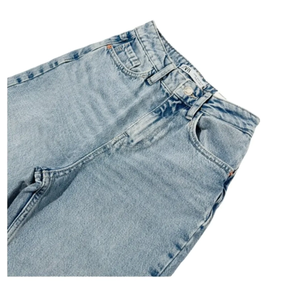 Джинси Zara Jeans Z1975 Rectos Tiro Alto Light Blue 6164053405 34 6164053405 фото 2 — інтернет-магазин Tapok