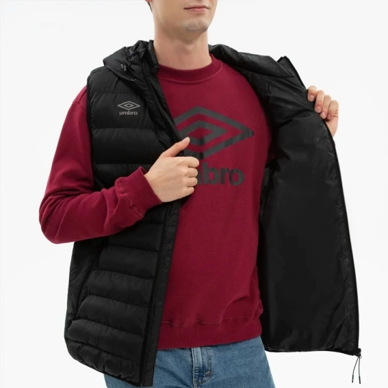 Жилетка UMBRO Halkyn Black UL322KAM01001 L UL322KAM01001 фото 4 — інтернет-магазин Tapok