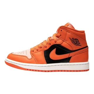 Кроссовки Air Jordan 1 Mid &quot;Orange&quot; Orange/Black Dm3381-600 42 DM3381-600