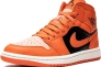 Кроссовки Air Jordan 1 Mid &quot;Orange&quot; Orange/Black Dm3381-600 42 DM3381-600 Фото 3