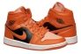 Кроссовки Air Jordan 1 Mid &quot;Orange&quot; Orange/Black Dm3381-600 42 DM3381-600 Фото 4