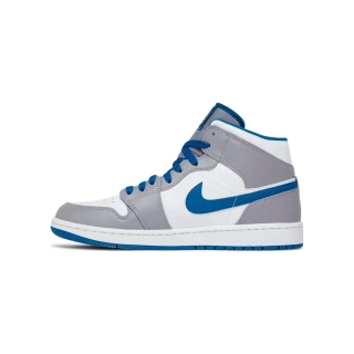 Кроссовки Air Jordan 1 Mid True Blue Grey DQ8426-014 42.5 DQ8426-014