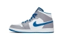 Кроссовки Air Jordan 1 Mid True Blue Grey DQ8426-014 42.5 DQ8426-014 Фото 1