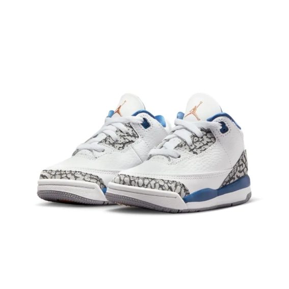Кроссовки Air Jordan Air 3 Retro Infant White DM0968-148 21 DM0968-148 фото 2 — интернет-магазин Tapok