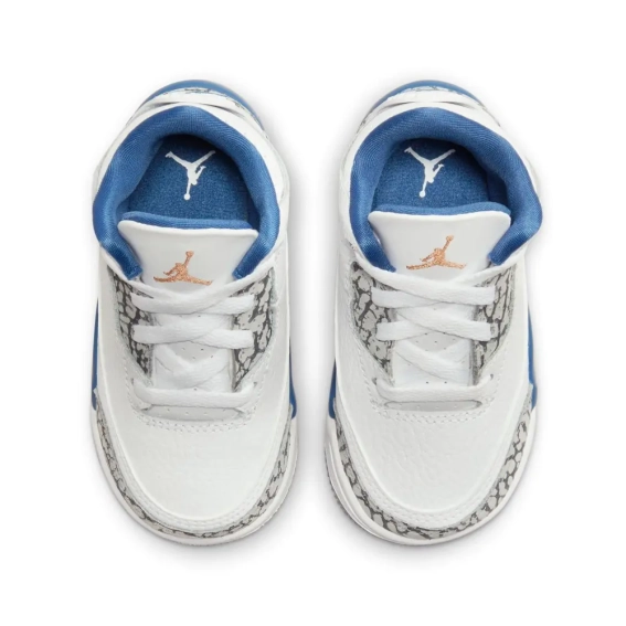 Кроссовки Air Jordan Air 3 Retro Infant White DM0968-148 21 DM0968-148 фото 4 — интернет-магазин Tapok