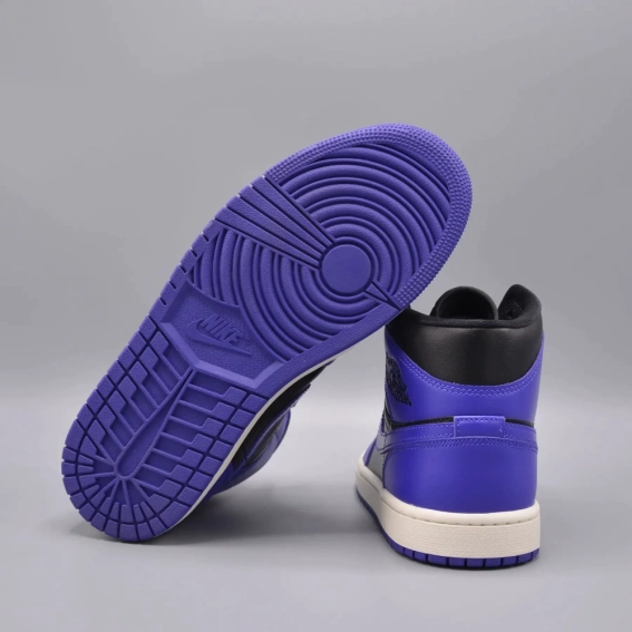 Кросівки Air Jordan Air Jordan 1 Mid Violet Bq6472-051 42 BQ6472-051 фото 3 — інтернет-магазин Tapok