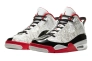 Кроссовки Air Jordan Dub Zero White/Varsity Red/Neutral Grey/Black 311046-116 42.5 311046-116 Фото 1