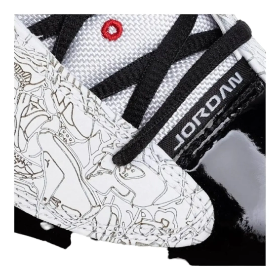 Кроссовки Air Jordan Dub Zero White/Varsity Red/Neutral Grey/Black 311046-116 42.5 311046-116 фото 2 — интернет-магазин Tapok