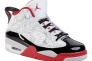 Кроссовки Air Jordan Dub Zero White/Varsity Red/Neutral Grey/Black 311046-116 42.5 311046-116 Фото 3