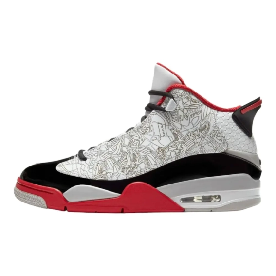 Кроссовки Air Jordan Dub Zero White/Varsity Red/Neutral Grey/Black 311046-116 42.5 311046-116 фото 5 — интернет-магазин Tapok