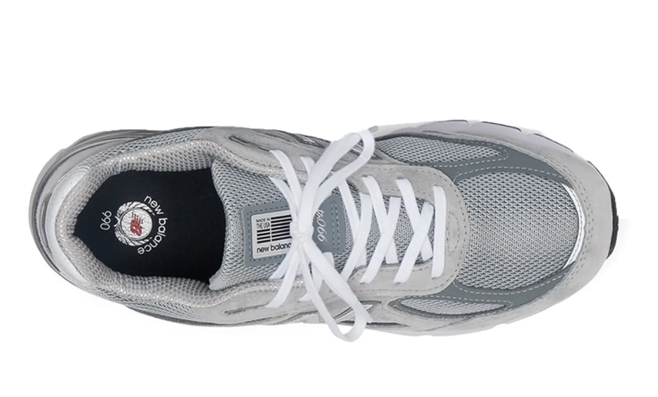 Кросівки New Balance 990V4 Grey U990GR4 43 U990GR4 фото 4 — інтернет-магазин Tapok
