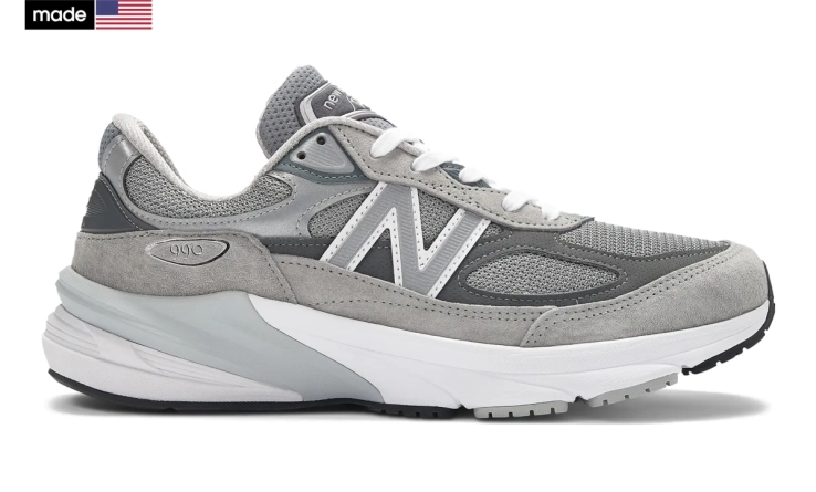 Кроссовки New Balance Made In Usa 990V6 Grey M990Gl6 40.5 M990GL6 фото 2 — интернет-магазин Tapok