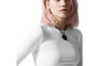Лонгслив H&amp;M Slim Fitted Long Sleeve White 1141162002 L 1141162002 Фото 3
