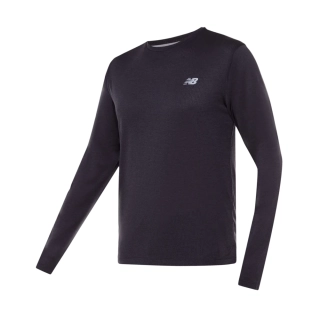 Лонгслив New Balance Athletics Long Sleeve Black MT41256BK L MT41256BK