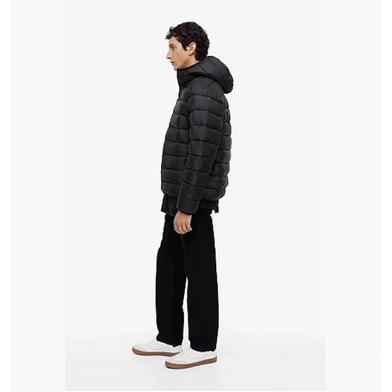 Пуховик H&M Puffer Black 1183921001 M 1183921001 фото 3 — інтернет-магазин Tapok