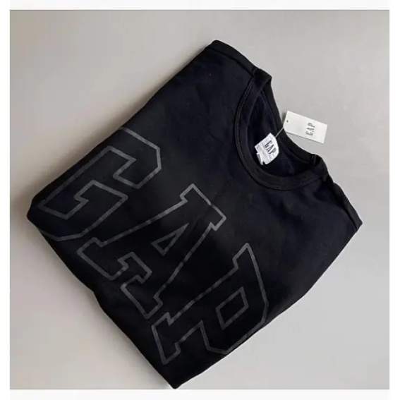 Світшот Gap Logo Sweatshirt Black 457230031 M 457230031 фото 2 — інтернет-магазин Tapok