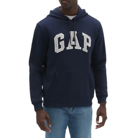Толстовка Gap Logo Fleece Hoodie Royal Teal Blue 510981521 L 510981521 фото 1 — интернет-магазин Tapok