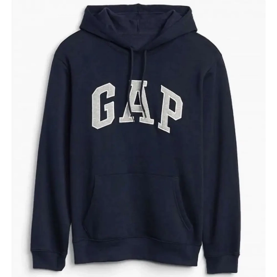 Толстовка Gap Logo Fleece Hoodie Royal Teal Blue 510981521 L 510981521 фото 2 — интернет-магазин Tapok