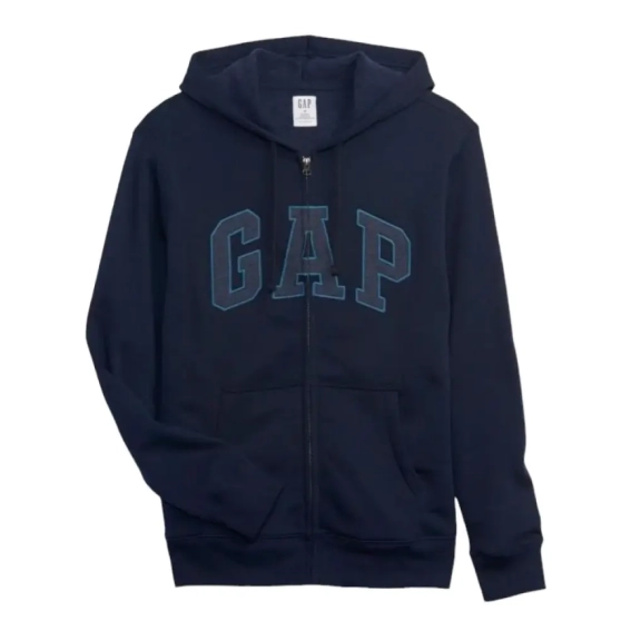 Толстовка Gap Logo Zip Hoodie Tapestry Navy 218871561 M 218871561 фото 3 — інтернет-магазин Tapok