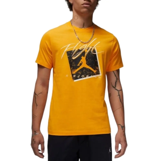 Футболка Air Jordan Brand Gfx Ss Crew 1 Yellow DX9593-717 M DX9593-717 фото 1 — интернет-магазин Tapok