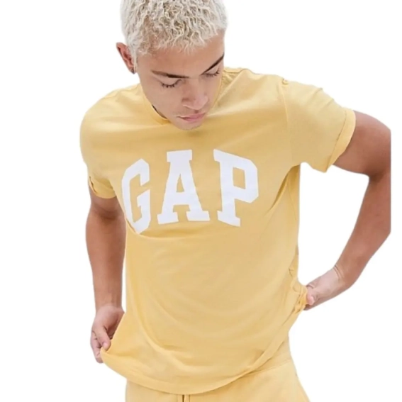 Футболка Gap Logo T-Shirt Yellow 547309431 S 547309431 фото 1 — интернет-магазин Tapok