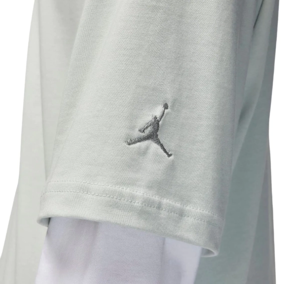 Футболка Jordan Wordmark Tee Grey Heather FJ1969-034 фото 4 — інтернет-магазин Tapok