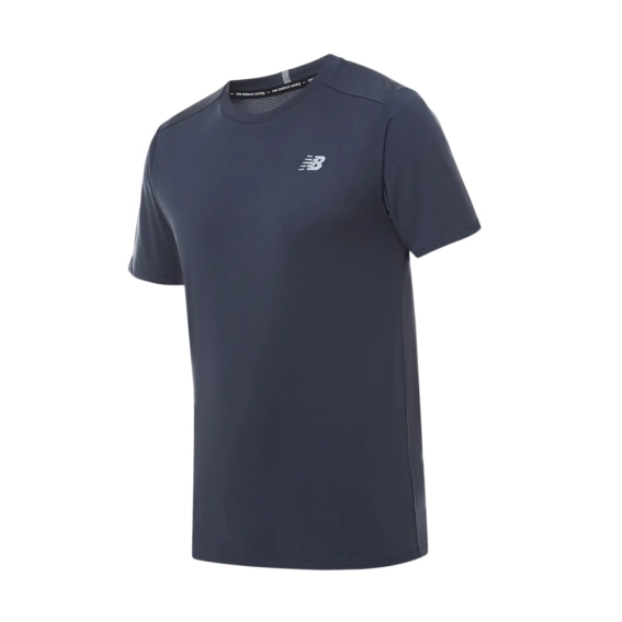 Футболка New Balance Core Run Short Sleeve Blue MT11205THN S MT11205THN фото 1 — інтернет-магазин Tapok