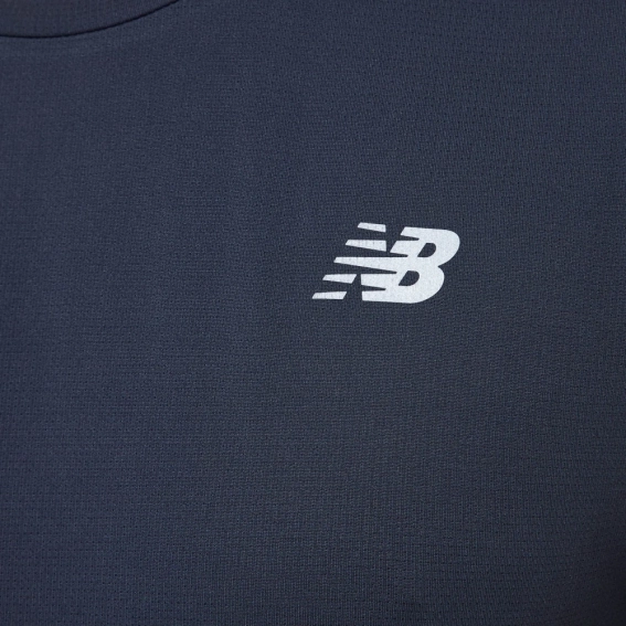 Футболка New Balance Core Run Short Sleeve Blue MT11205THN S MT11205THN фото 3 — інтернет-магазин Tapok