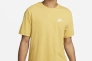 Футболка Nike Sportswear Club Yellow Ar4997-725 S AR4997-725 Фото 1