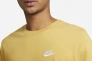 Футболка Nike Sportswear Club Yellow Ar4997-725 S AR4997-725 Фото 3