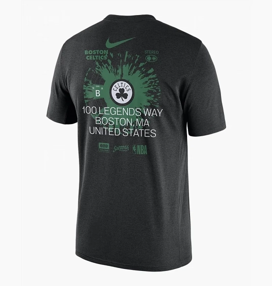 Футболка Nike T-Shirt Nba Boston Celtics Max90 Black FJ0361-010 M FJ0361-010 фото 2 — интернет-магазин Tapok