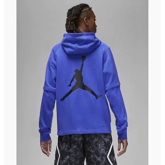 Худи Air Jordan Dri-Fit Sport Breakfast Club MenS Graphic Fleece Pullover Hoodie Blue DV9781-430 L DV9781-430 фото 2 — интернет-магазин Tapok