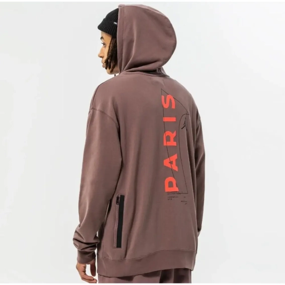 Худи Air Jordan Paris Saint-Germain Pullover Hoodie Brown Dm3096-291 M DM3096-291 фото 2 — интернет-магазин Tapok