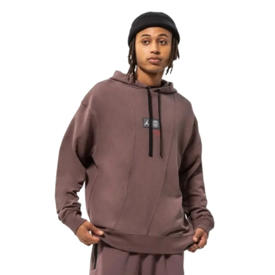 Худи Air Jordan Paris Saint-Germain Pullover Hoodie Brown Dm3096-291 M DM3096-291 фото 3 — интернет-магазин Tapok