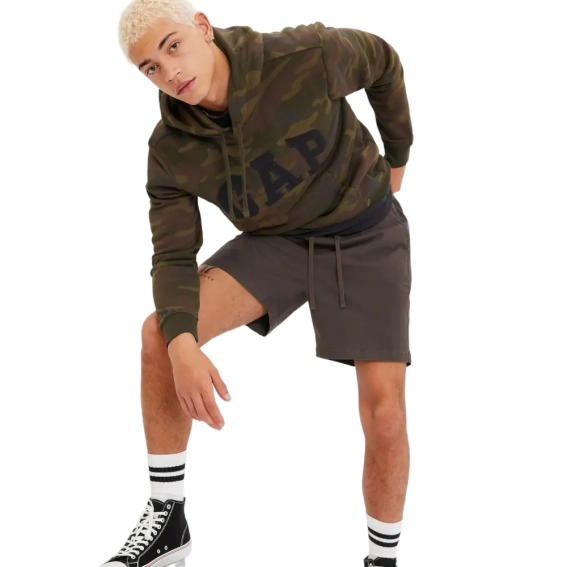 Худи Gap Arch Logo Hoodie Camo/Green 715036332 M 715036332 фото 1 — интернет-магазин Tapok