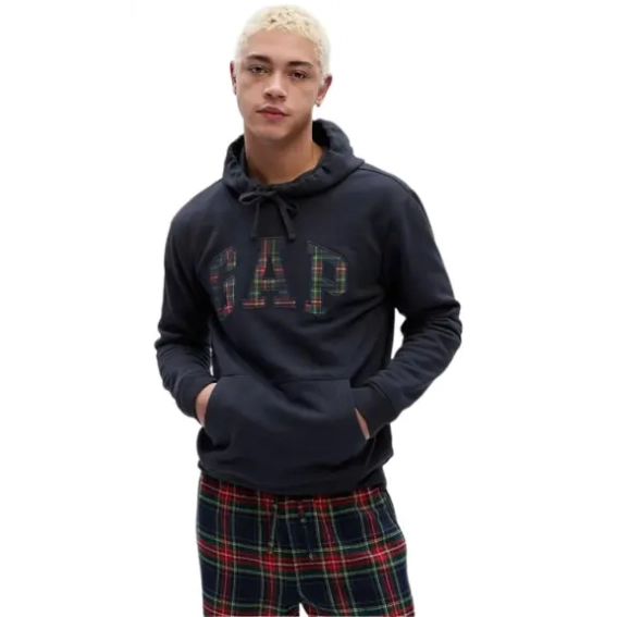 Худые Gap Logo Hoodie Blue 824268001 S 824268001 фото 1 — интернет-магазин Tapok