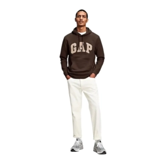 Худі Gap Logo Hoodie Tiktok Brown  546844341 S 546844341