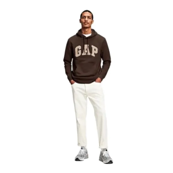 Худі Gap Logo Hoodie Tiktok Brown  546844341 S 546844341 фото 3 — інтернет-магазин Tapok