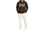 Худі Gap Logo Hoodie Tiktok Brown  546844341 S 546844341 Фото 3