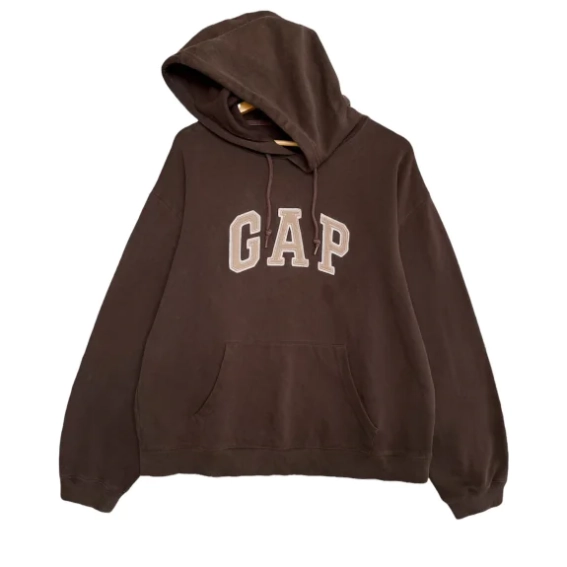Худі Gap Logo Hoodie Tiktok Brown  546844341 S 546844341 фото 8 — інтернет-магазин Tapok